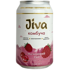Комбуча Jiva Малиновий Рай жб 330ml
