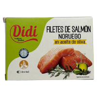 Лосось в оливковій оліїі Salmone al aceite de oliva Didi 115g