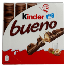 Батончики Буено з молочного шоколаду Kinder Bueno 5 штук