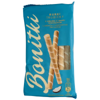 Трубочки вафельні з кококсовим смаком Rurki Bonitki 280g