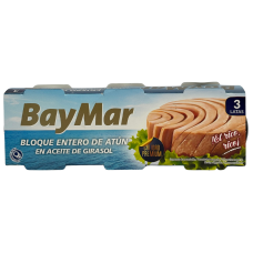 Тунець в соняшниковій олії BayMar 3*80g