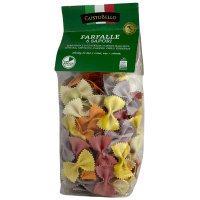 Макарони кольорові Farfalle GustoBello 250g