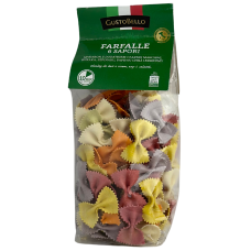 Макарони кольорові Farfalle GustoBello 250g