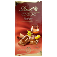 Шоколад молочний  Lindt Cognac 100g