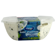 Оселедець в йогуртовому соусі Lisner 280g