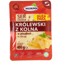 Сир слайсами Krolewski z Kolna Mlekpol 400g