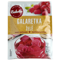Желе галаретки зі смаком малини Galaretka Zele Bakello 75g