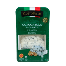 Сир горгондзола з блакитною пліснявою Gorgonzola piccante GustoBello 150g
