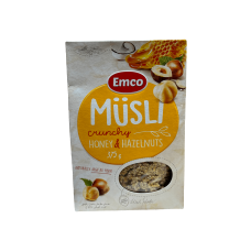 Мюслі з горіхом та медом Emco 375g