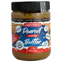 Арахісова паста без цукру Peanut Butter Cranchy Monterico 500g