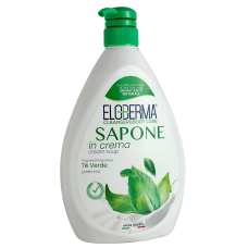 Крем-мило для рук, лиця і тіла з зеленого чаю Eloderma 1л