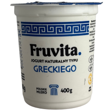 Йогурт грецький Fruvita 400g