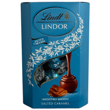 Цукерки молочні з соленою карамеллю Lindt Lindor 200g