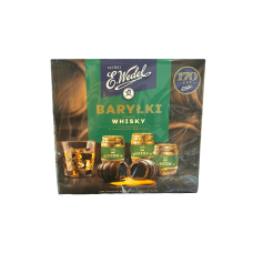 Шоколадні бочечки зі смаком віскі Barylki Whisky E.Wedel 200g