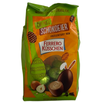 Шоколадні яйця з горіховим кремом  Haselnuss Ferrero Kusschen 100g