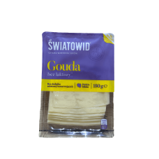 Сир гауда Gouda bez laktozy Swiatowid 150g