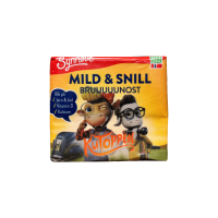 Сир дитячий Гудбрандсдален Mild&Snill Bruuuuunost Kutoppen 480g