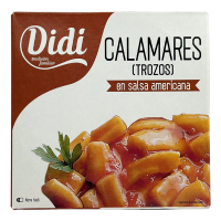 Кальмари в соусі Амерікана Calamares trozos en salsa americana Didi 266g