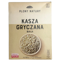 Каша гречана Kasza Gryczana Biala Plony Natury 400g