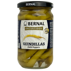 Перець зелений гострий Guindillas Chilli Peppers Bernal 300g