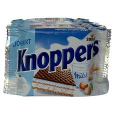 Вафлі Кнопперс з йогуртом Knoppers Joghurt 8 штук Storck