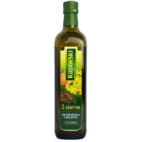 Суміш олій Ріпаха, гарбуза, лляна Kujawski 750ml