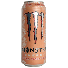 Напій енергетичний без цукру Monster Energy Ultra Peachy Keen 500ml