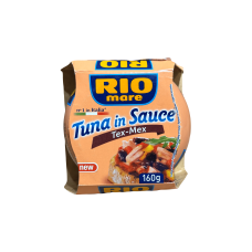 Салат з тунцем, червоною квасолею, кукурудзою та перцеми Rio Mare Tuna in Sauce Tex-Mex 160g