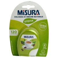 Стевія в таблетках Stevia Misura 120 табл