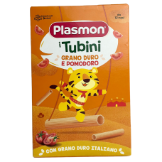 Дитячі макарони Plasmon Tubini Grano Duro e Pomodoro від 12 місяців