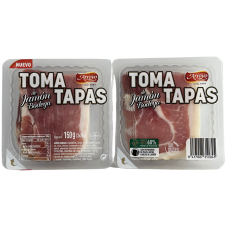 Хамон в нарізці Jamon Kurado Toma Tapas Jamones Arroyo 150g