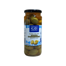 Оливки зелені з кісточкою Elios 340г