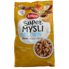 Гранола без цукру з фруктами та горіхами Emco 500g