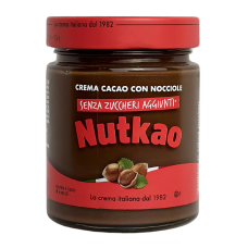Шоколадна паста з фундуком без цукру Nutkao 350g