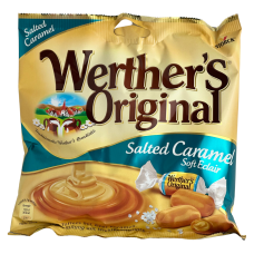 М'яка Карамель з соленою карамеллю Werther’s Original Salted Caramel Storck 180g