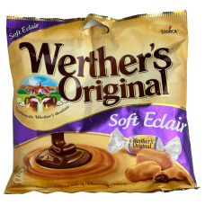 М'яка Карамель з шоколадом Werther’s Original Soft Eclair Storck 180g