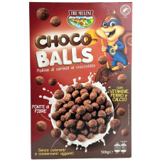Готовий сніданок шоколадні кульки Choco Balls Tre Mulini 500g