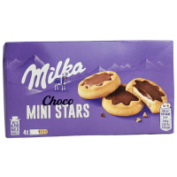 Печиво Choco Mini Stars Milka 150g