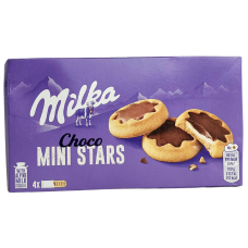 Печиво Choco Mini Stars Milka 150g