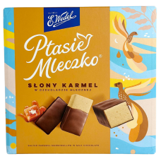 Пташине молоко зі смаком соленої карамелі Ptasie Mleczko Wedel 340g