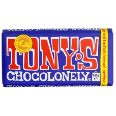 Чорний та молочний шоколад з шматочками кренделів і карамеллю Tony's Chocolonely 180g