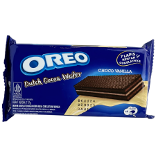 Шоколадні вафлі з шоколадно ванільним кремом Choco Vanilla Oreo 140,4g