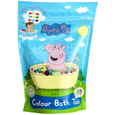 Таблетки для підфарбовування води colour bath tabs Peppa Pig 9шт
