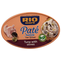 Паштет тунець з оливками Pate Tuna With Olives Rio Mare 115g