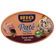 Паштет тунець з оливками Pate Tuna With Olives Rio Mare 115g