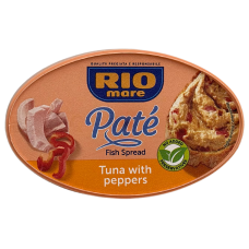 Паштет тунець з перцем Pate Tuna With Peppers Rio Mare 115g