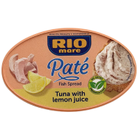 Паштет тунець з лимонним соком Pate Tuna With Lemon Juice Rio Mare 115g