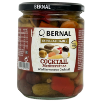 Оливки коктейль Cocktail Mediterraneo Bernal 436g