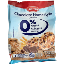 Печиво без цукру з краплями шоколаду Chocolate Homestyle Cookies Cuetara 200g