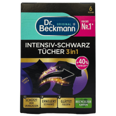 Серветки для збереження чорного кольору Dr. Beckmann 6 штук